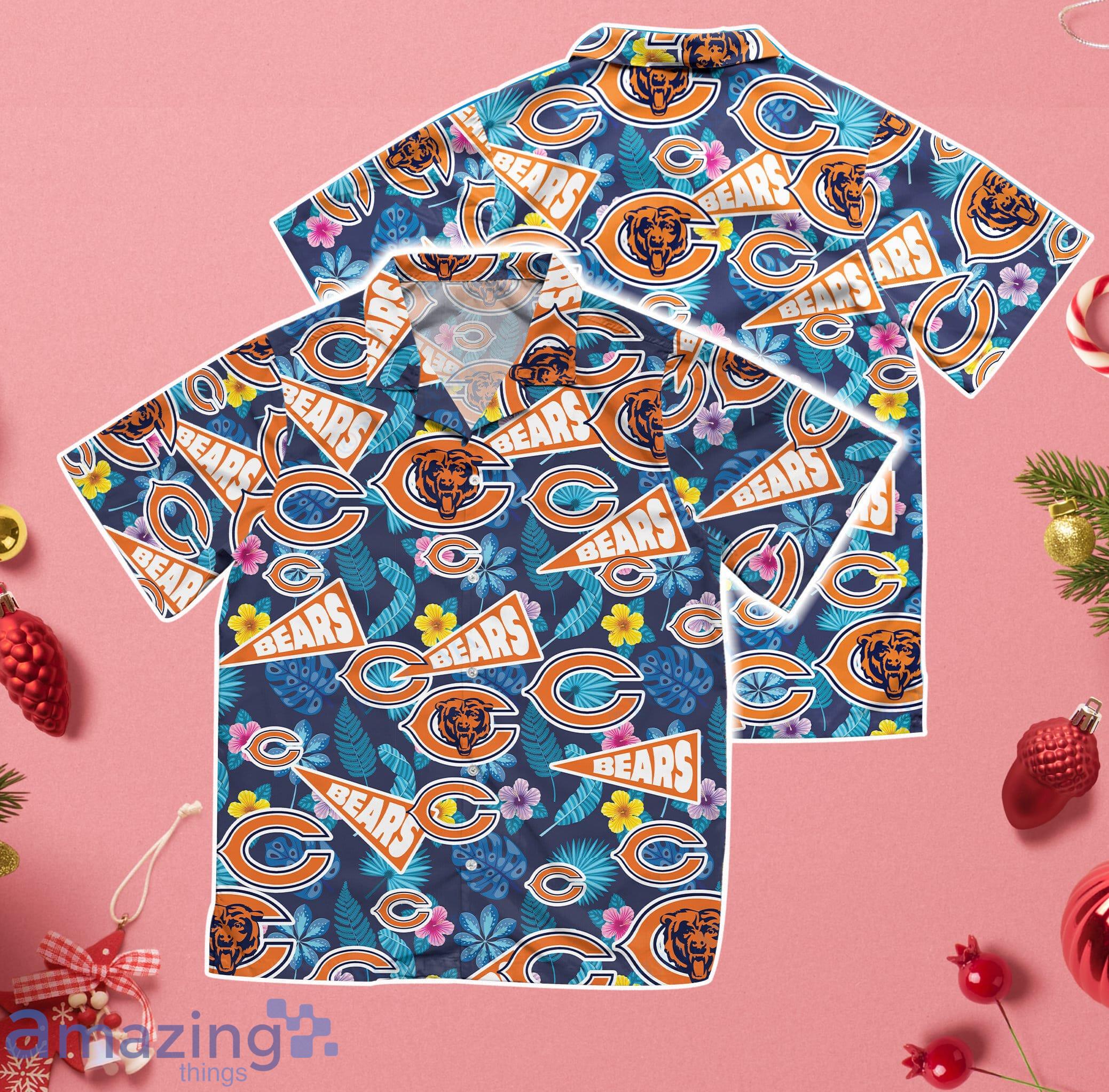 Chicago Bears Tropical Aloha Hawaiian Shirt Gift For Men And Women Product Photo 1