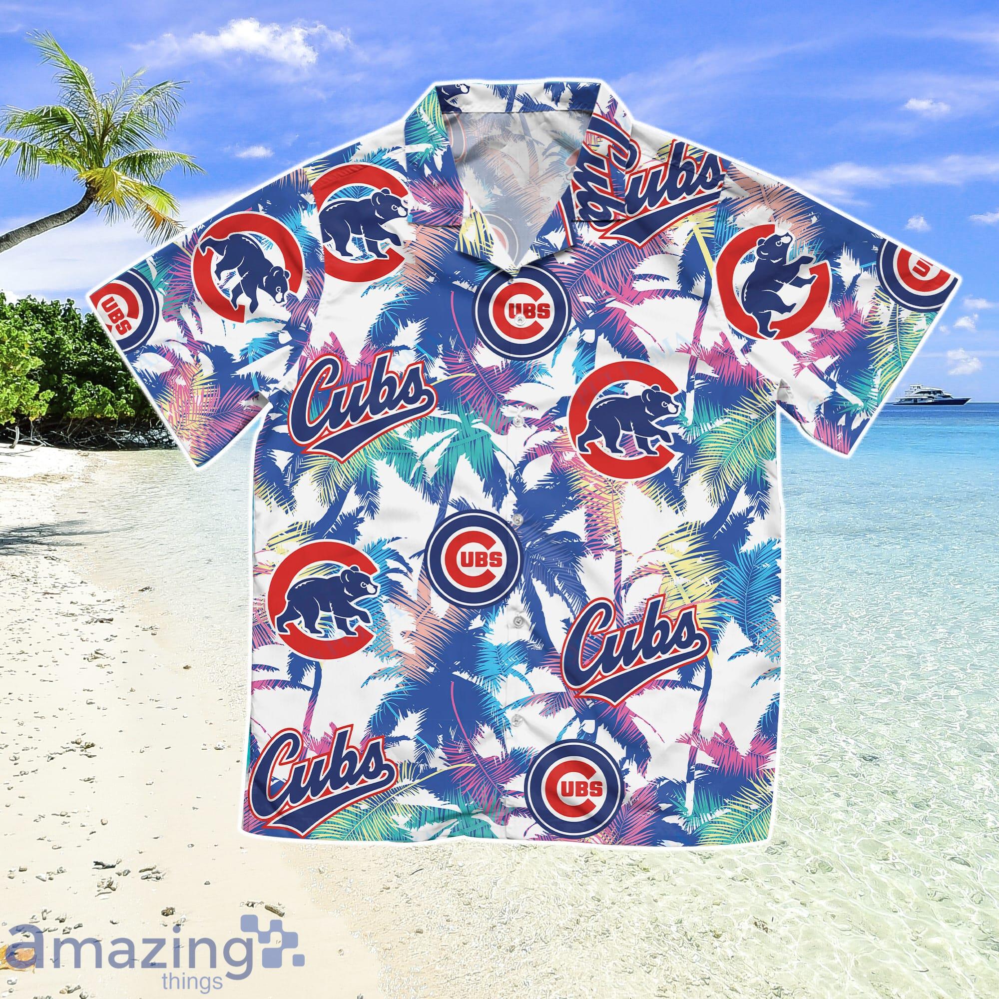 chicago cubs aloha shirt