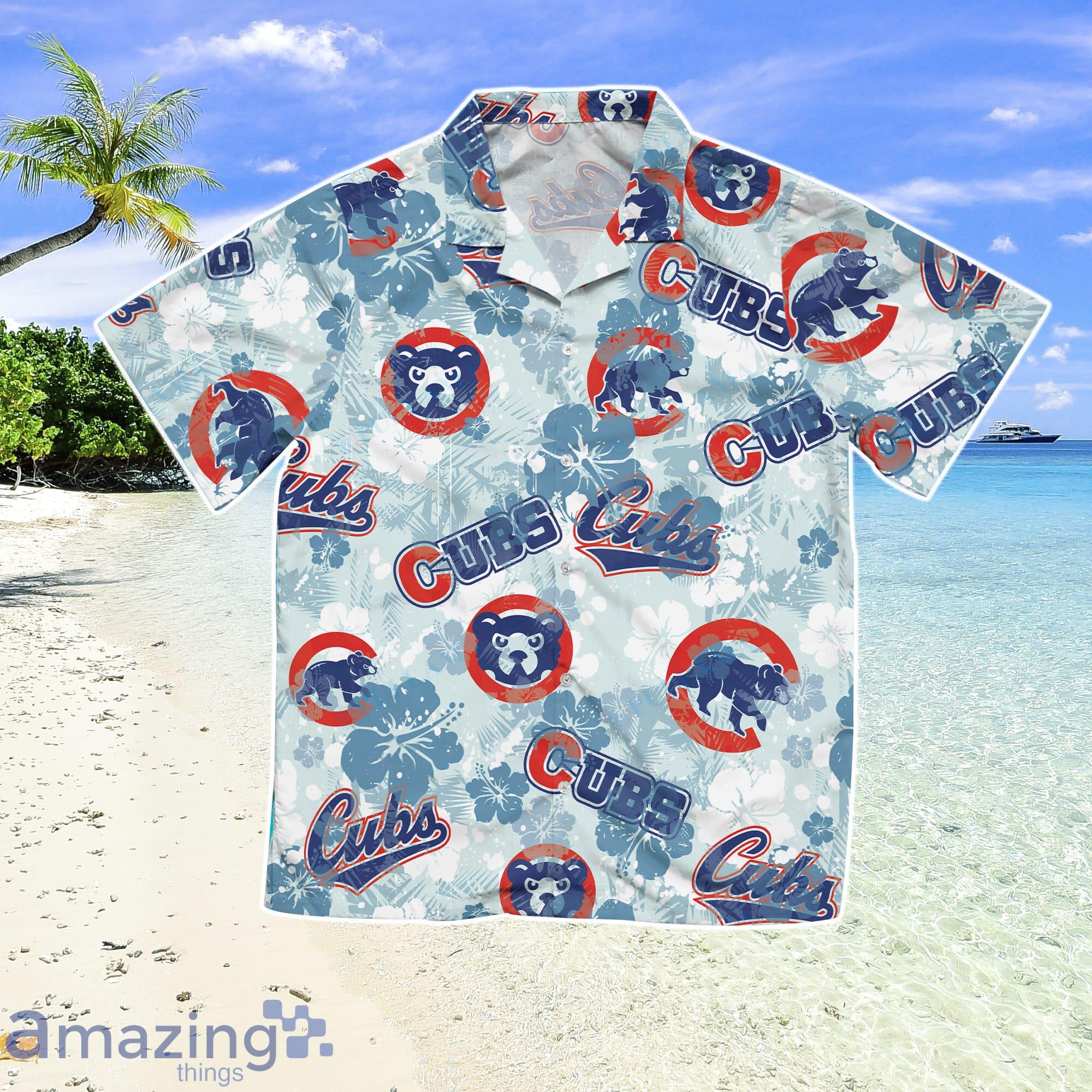 Chicago Cubs 3D Hawaiian Shirts flower summer style 1 gift for