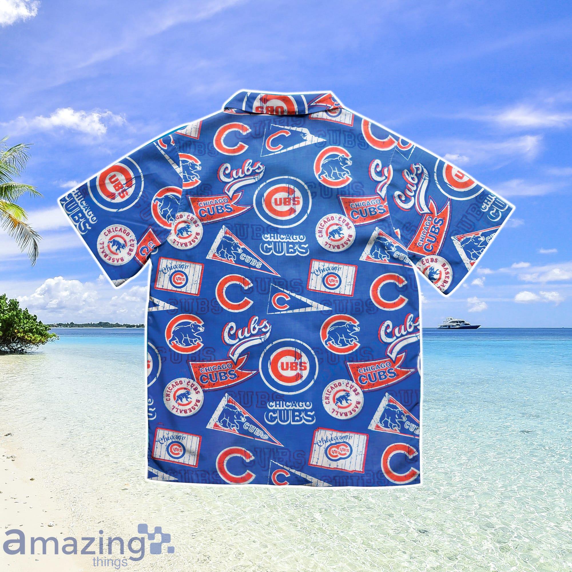 Chicago Cubs Hawaiian Shirts - Trendy Aloha