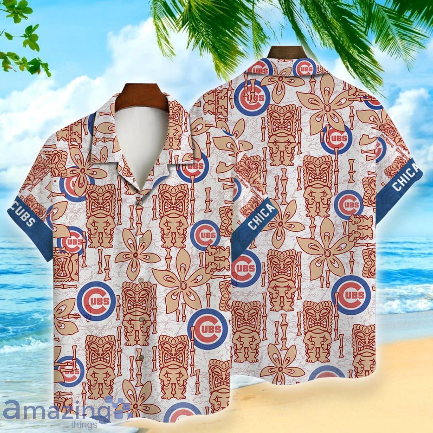 chicago cubs button down