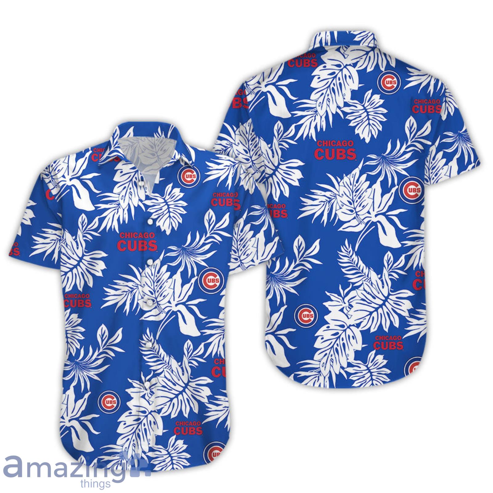 Chicago Cubs Mlb Tropical Hawaiian Shirt Product Photo 1