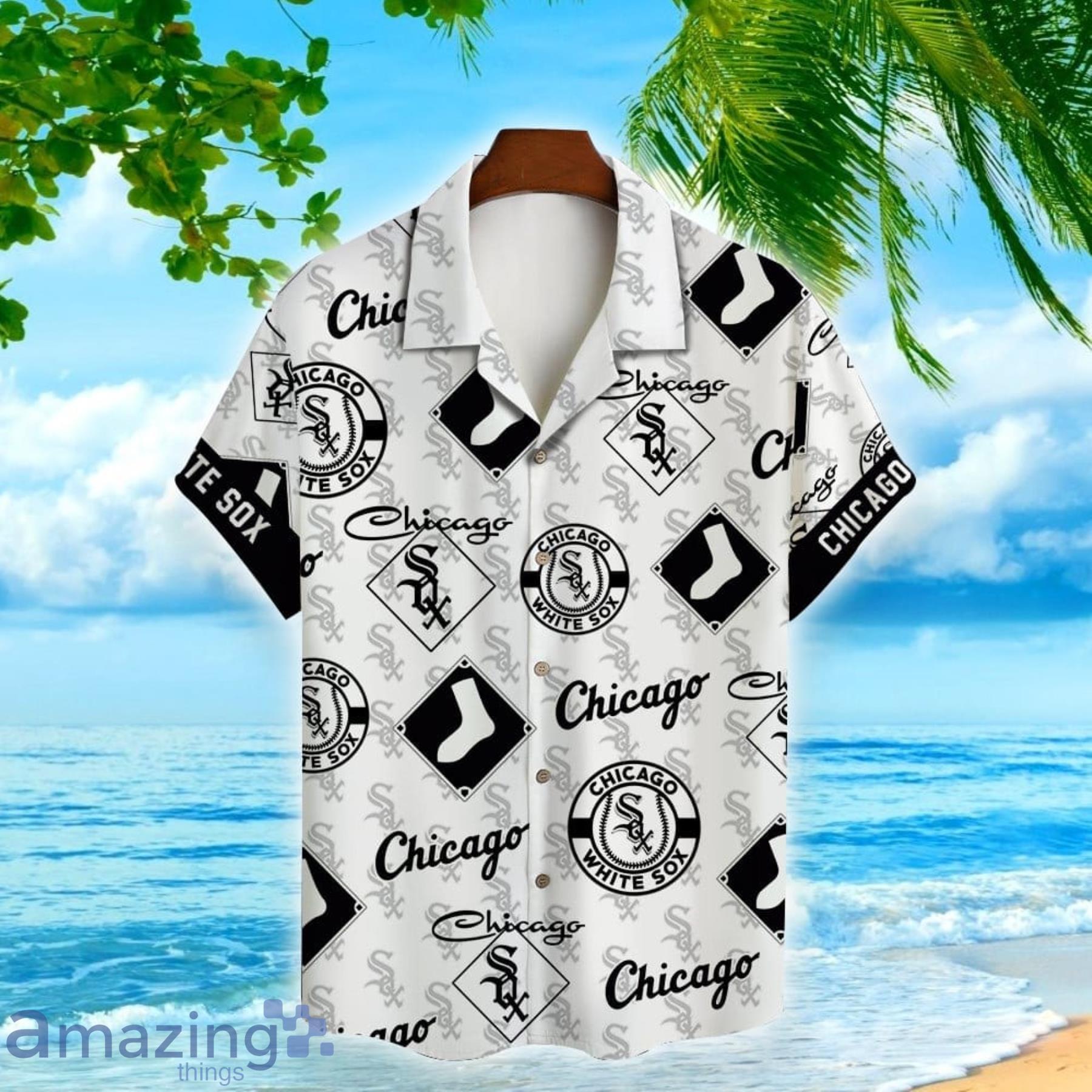 Custom Name And Number Chicago White Sox Hawaiian Shirt