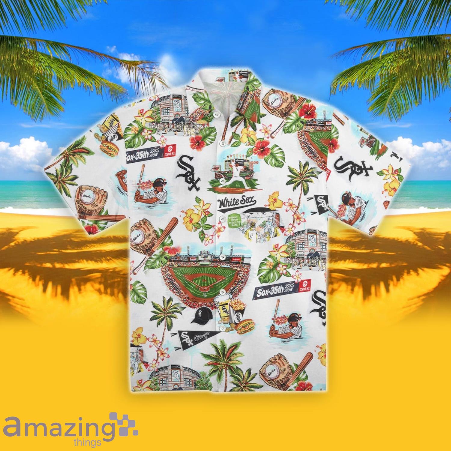 Chicago White Sox Scenic Hawaiian Shirt