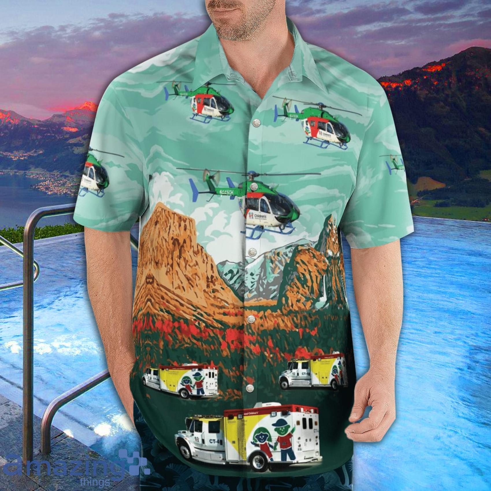 Choa Ems AOP Aloha Tropical Style Hawaiian Shirt And Beach Short image Choa Ems AOP Aloha Tropical Style Hawaiian Shirt And Beach Short Product Photo 3