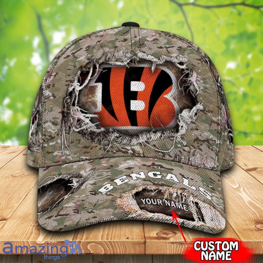 Cincinnati Bengals Custom Name Classic 3D Cap NFL Lover Gift For Mens And  For Fans - Banantees