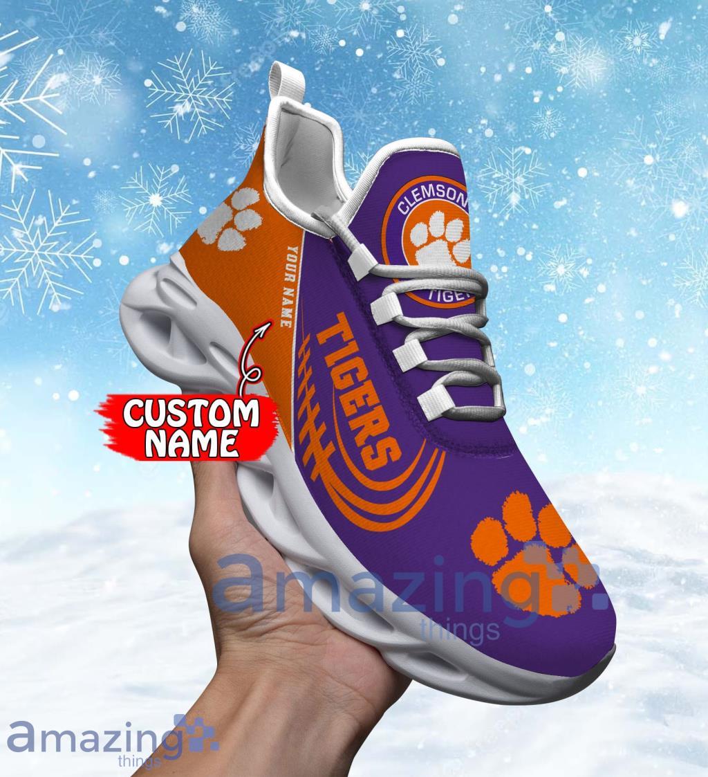 Clemson Tigers Personalized Max Soul Shoes For Men And Women Product Photo 1 Clemson Tigers Personalized Max Soul Shoes For Men And Women Product Photo 1