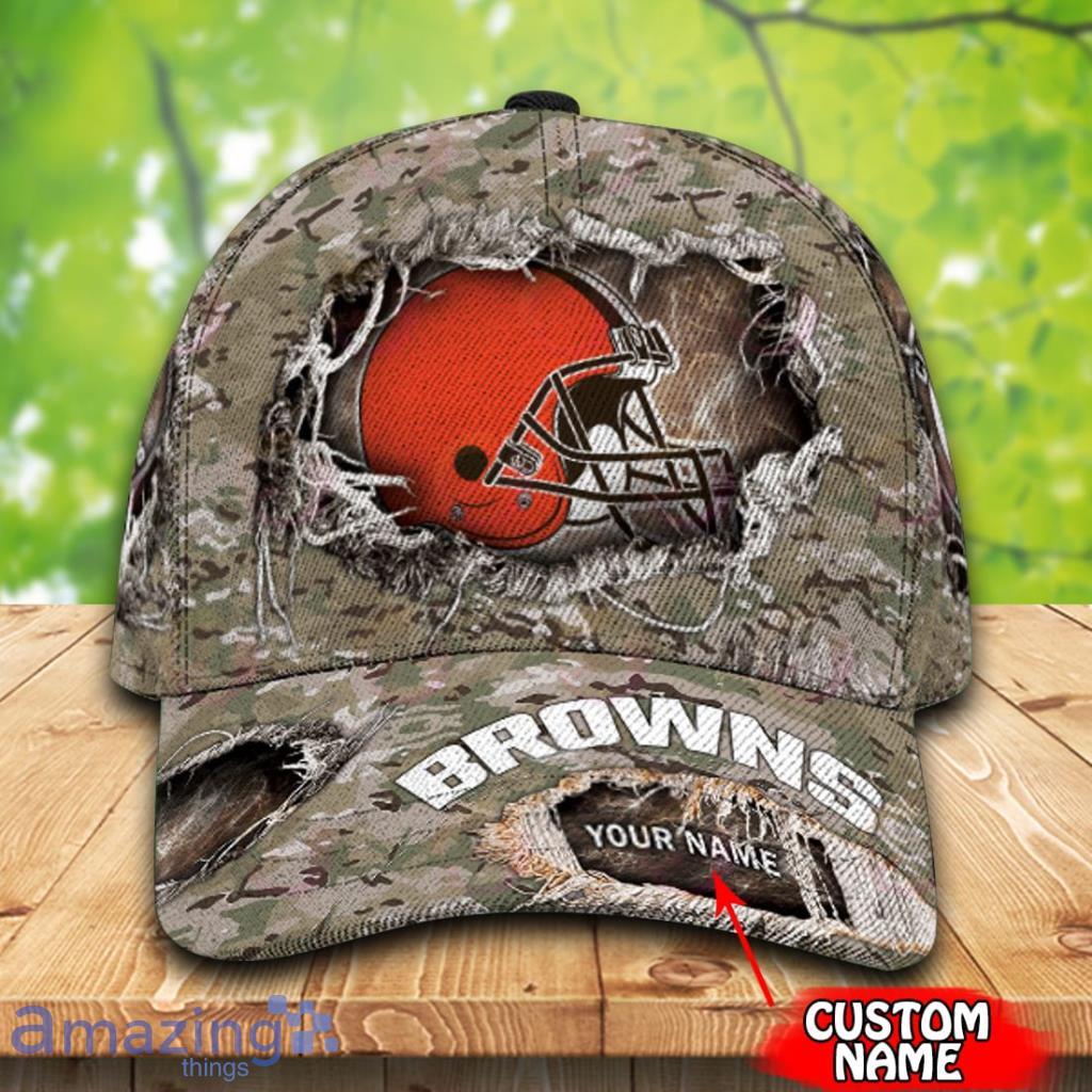 cleveland browns camouflage hat