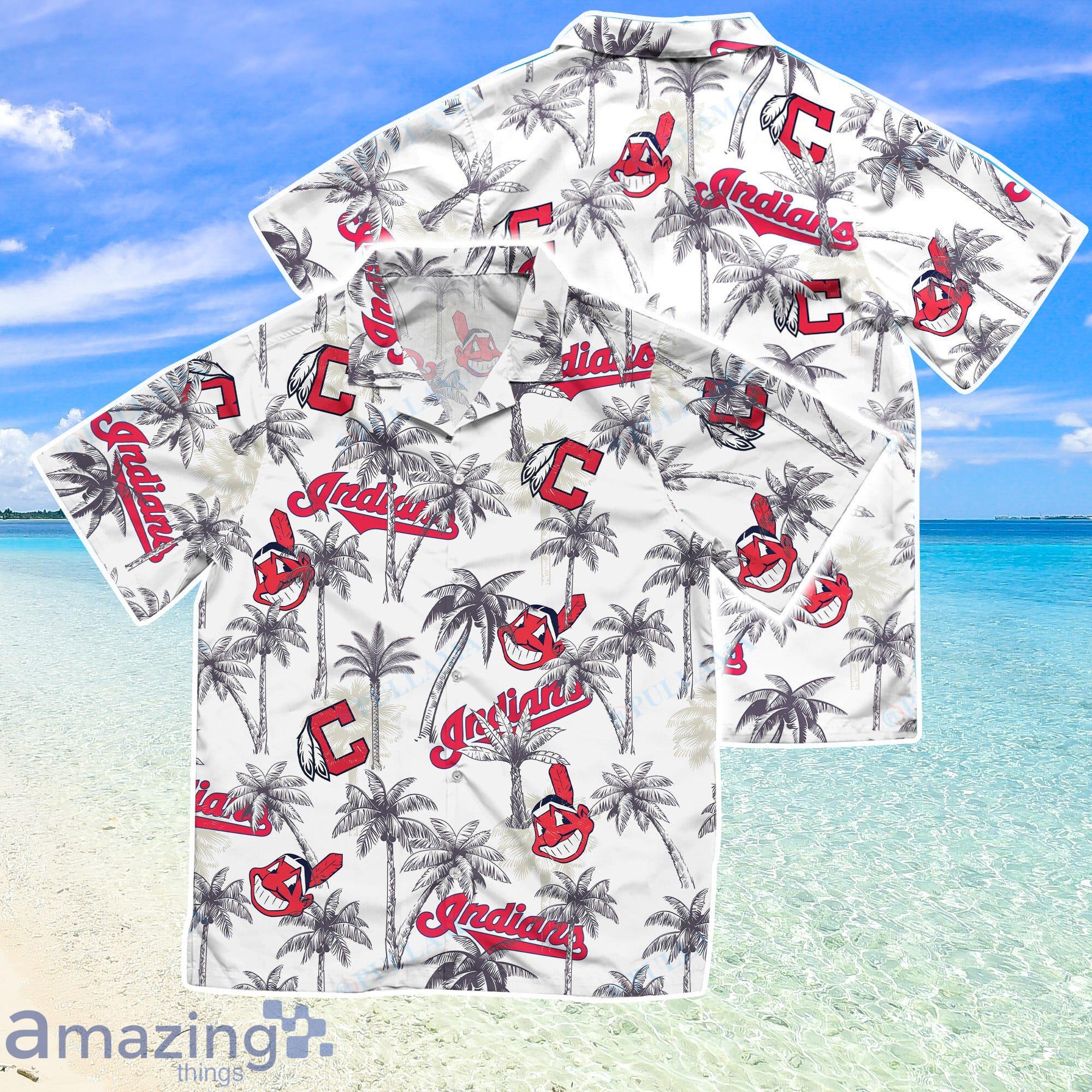 Cleveland Indians Hawaiian style shirt