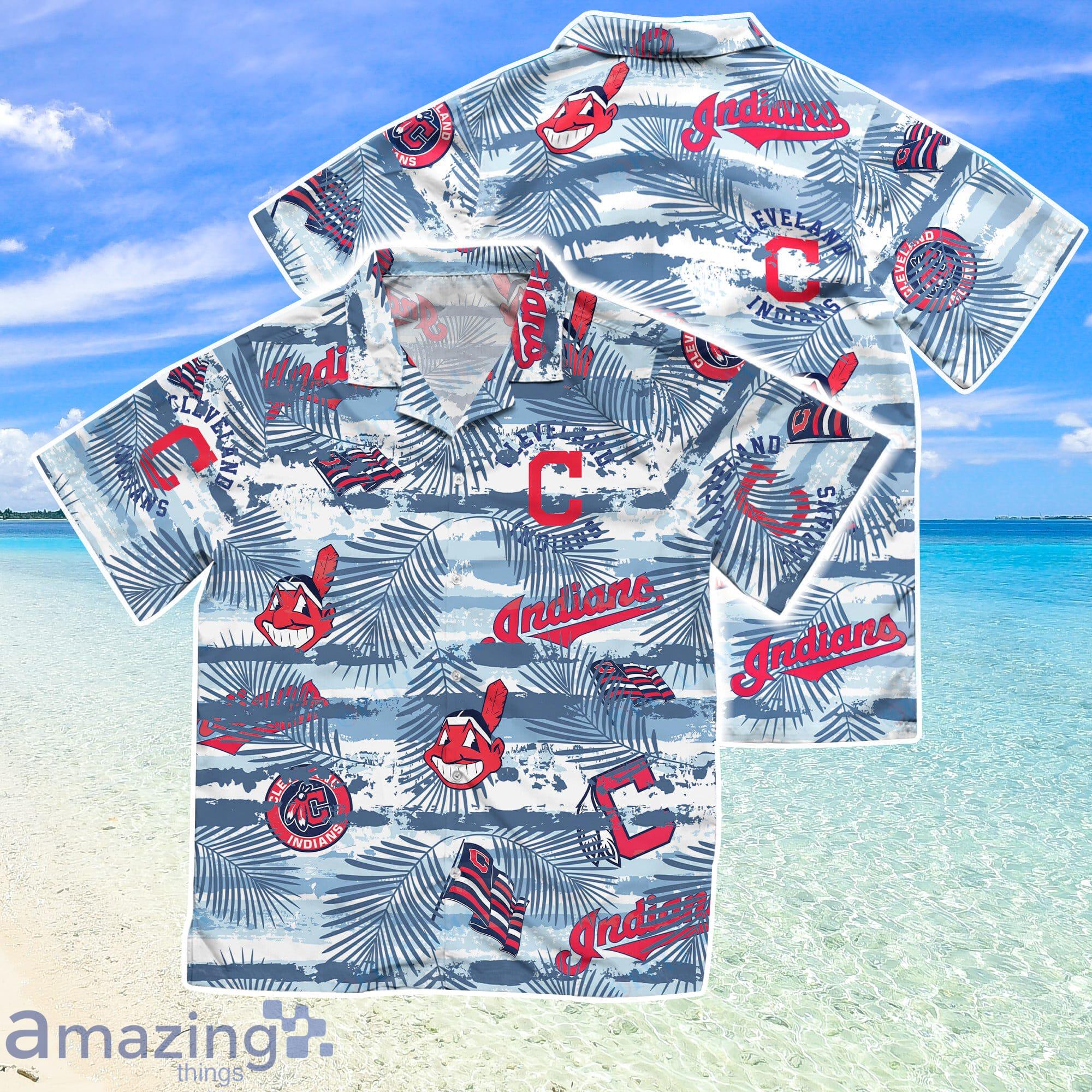Cleveland Indians Aloha Men And Women Hawaiian Shirt Gift For Summer  Vacation