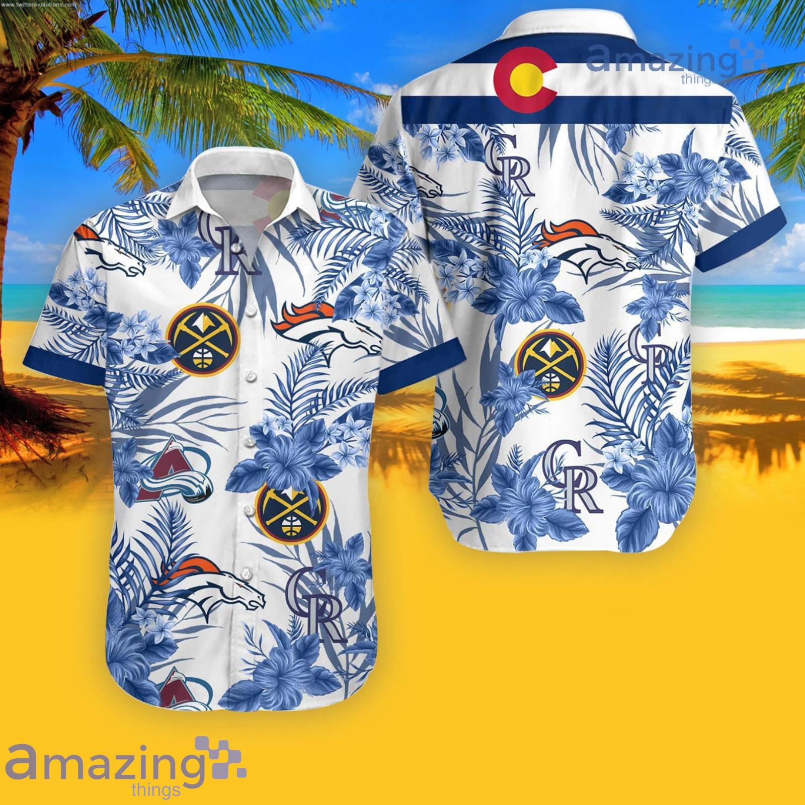 Colorado Tropical Hawaiian Shirt For Men And Women Product Photo 1