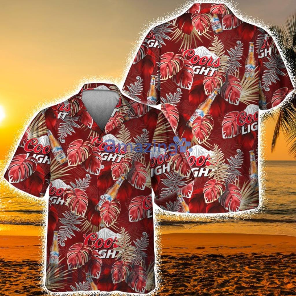 Coors Light Palm Tropical Vibe Hawaii Shirt For Men And Women Product Photo 1 Coors Light Palm Tropical Vibe Hawaii Shirt For Men And Women Product Photo 1
