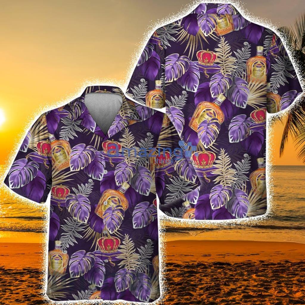 Crown Royal Palm Tropical Vibe Hawaii Shirt For Men And Women Product Photo 1