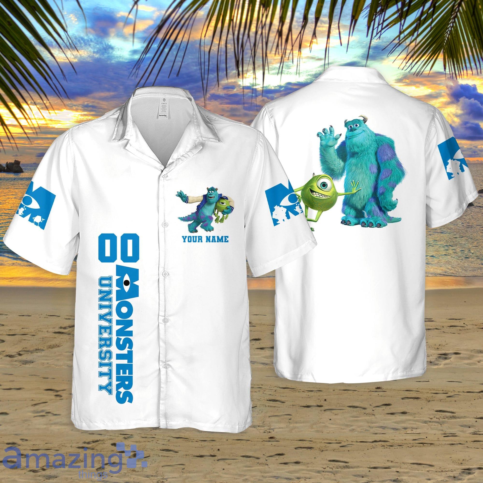 Custom Name And Number Monsters Inc Best Friend 3D Hawaiian Shirt Summer Gifts For Disney Fans Product Photo 1 Custom Name And Number Monsters Inc Best Friend 3D Hawaiian Shirt Summer Gifts For Disney Fans Product Photo 1