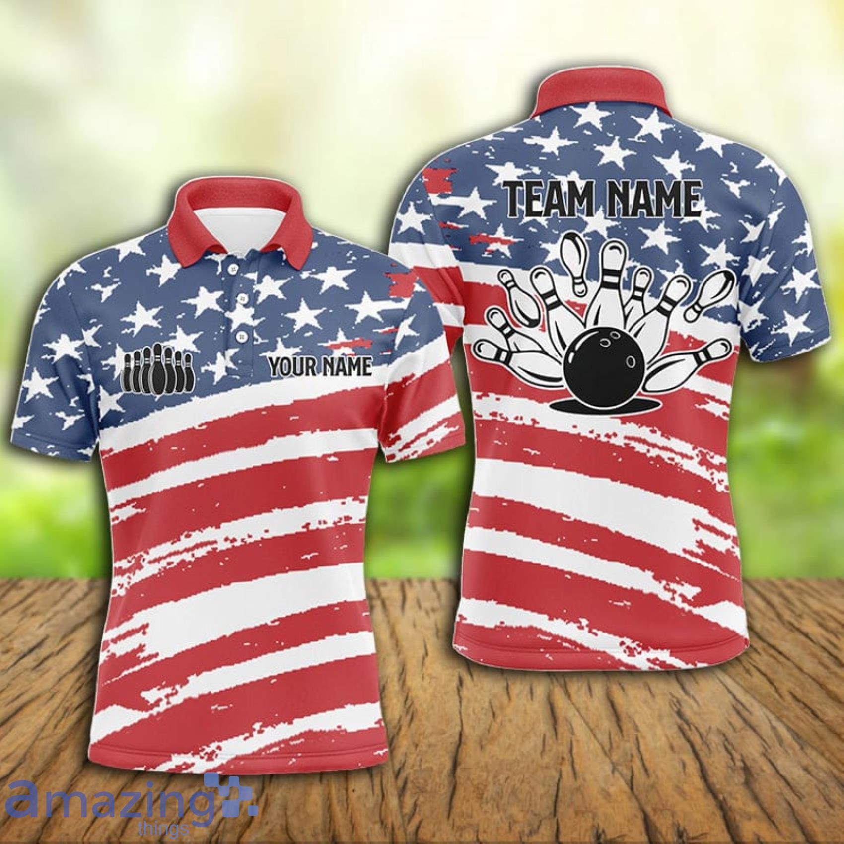 Custom Name And Team Name American Flag Polo Shirt For Men And Women Product Photo 1 Custom Name And Team Name American Flag Polo Shirt For Men And Women Product Photo 1
