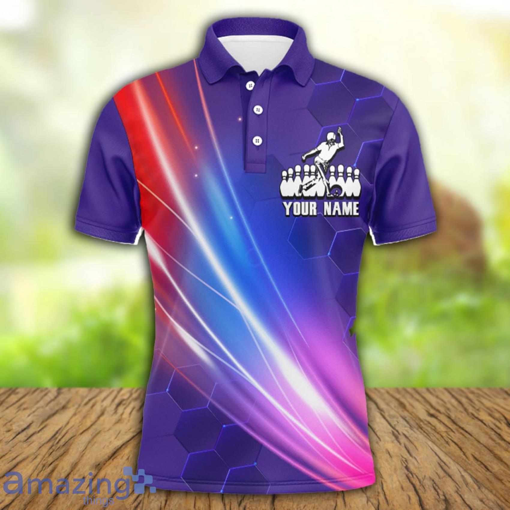 Custom Name And Team Name Pink Light Polo Shirt For Men And Women image Custom Name And Team Name Pink Light Polo Shirt For Men And Women Product Photo 2