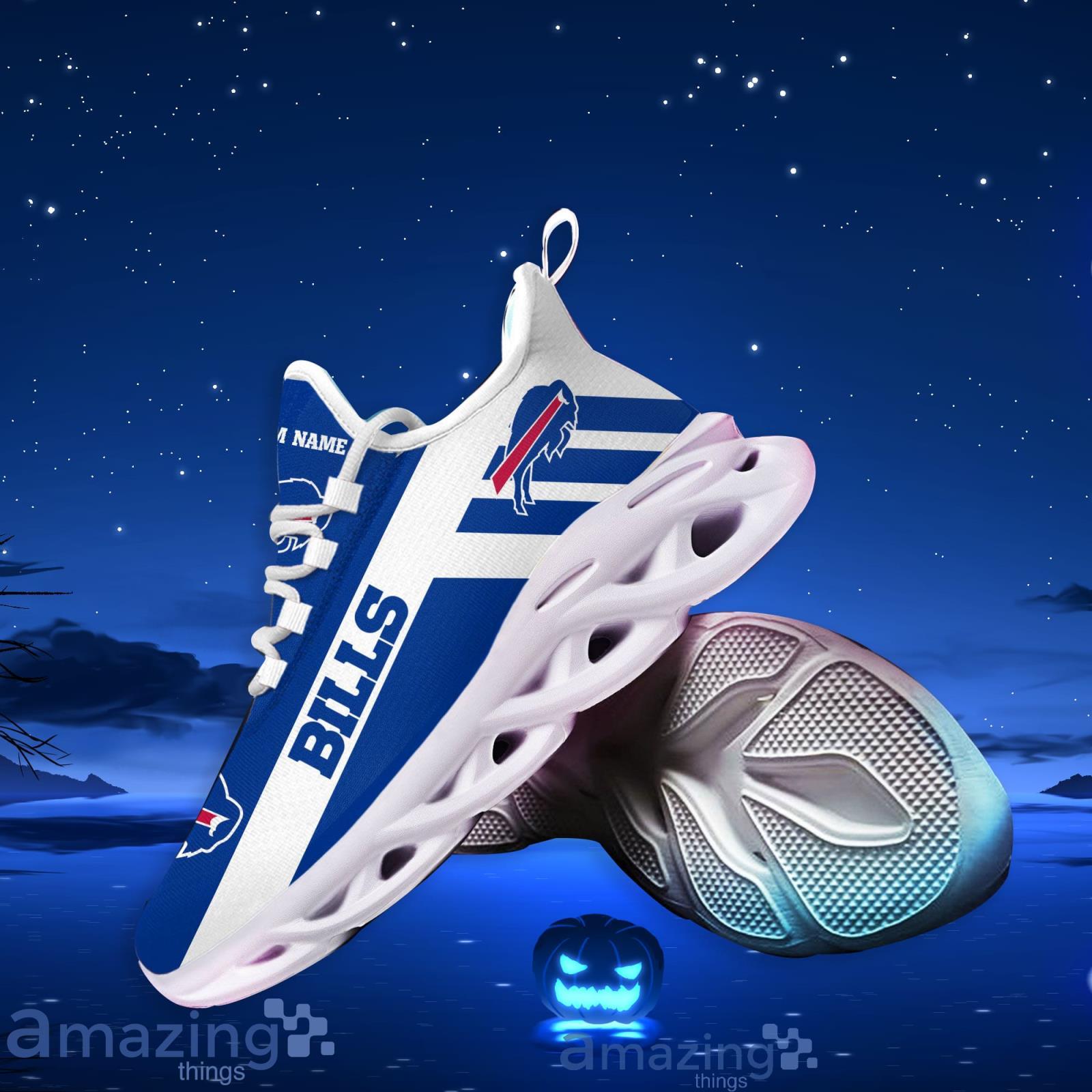 Buffalo Bills Personalized Name NFL Max Soul Shoes Men And Women