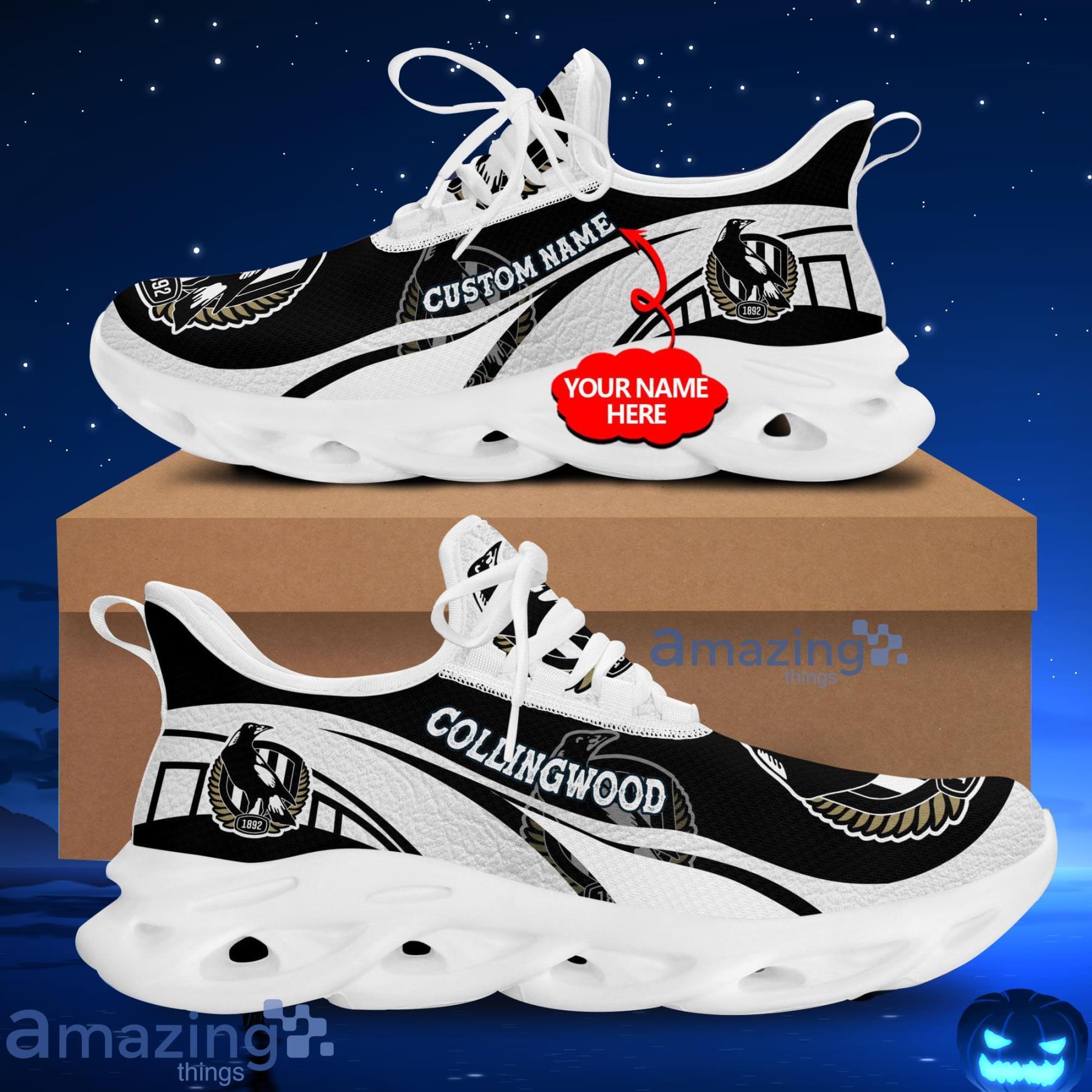 Custom Name Custom Name Collingwood Football Club Running Sneakers Men And Women Max Soul Shoes Afl Sport Team Product Photo 1 Custom Name Custom Name Collingwood Football Club Running Sneakers Men And Women Max Soul Shoes Afl Sport Team Product Photo 1
