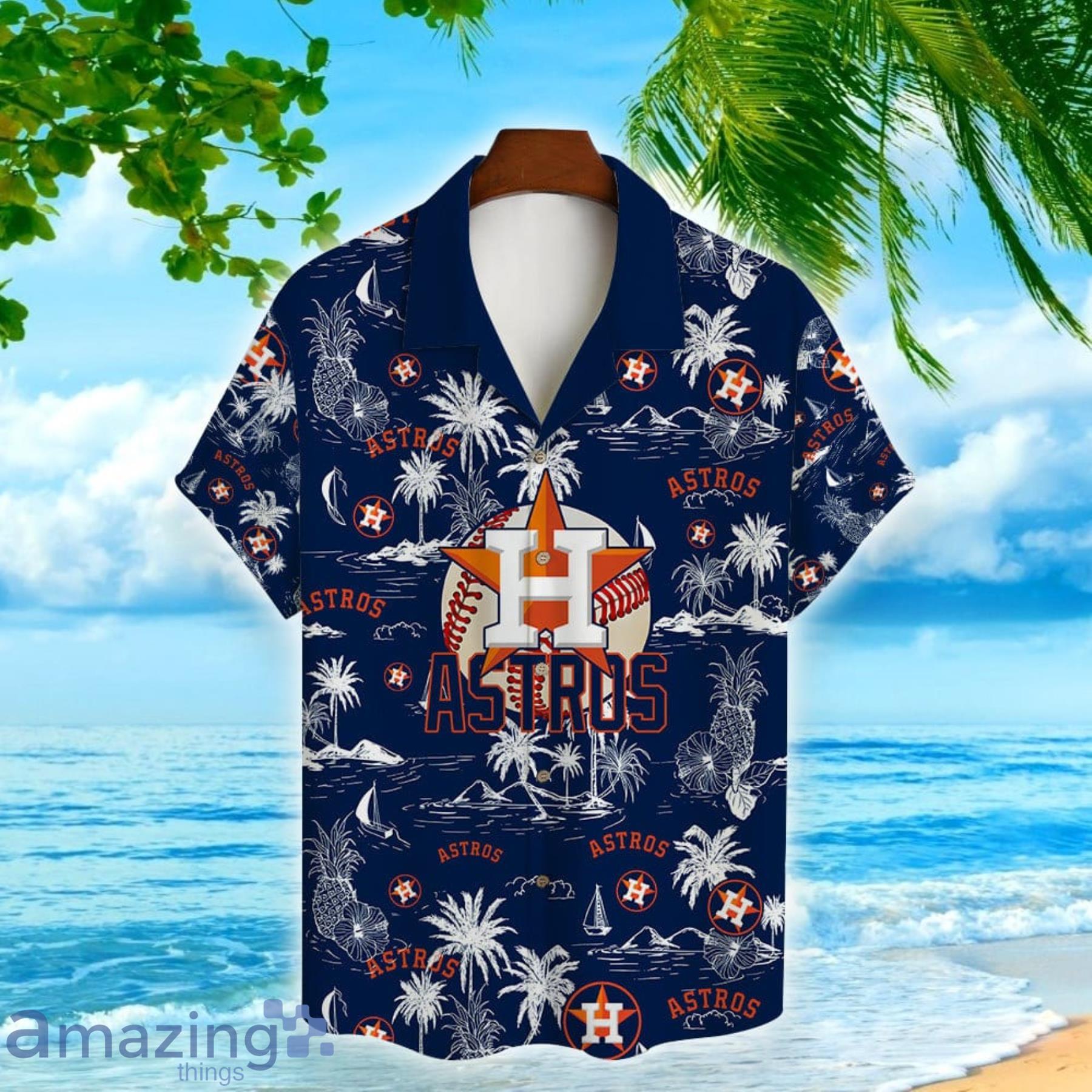 Houston Astros Space City Custom Hawaiian Shirt, Astros Hawaiian Shirt