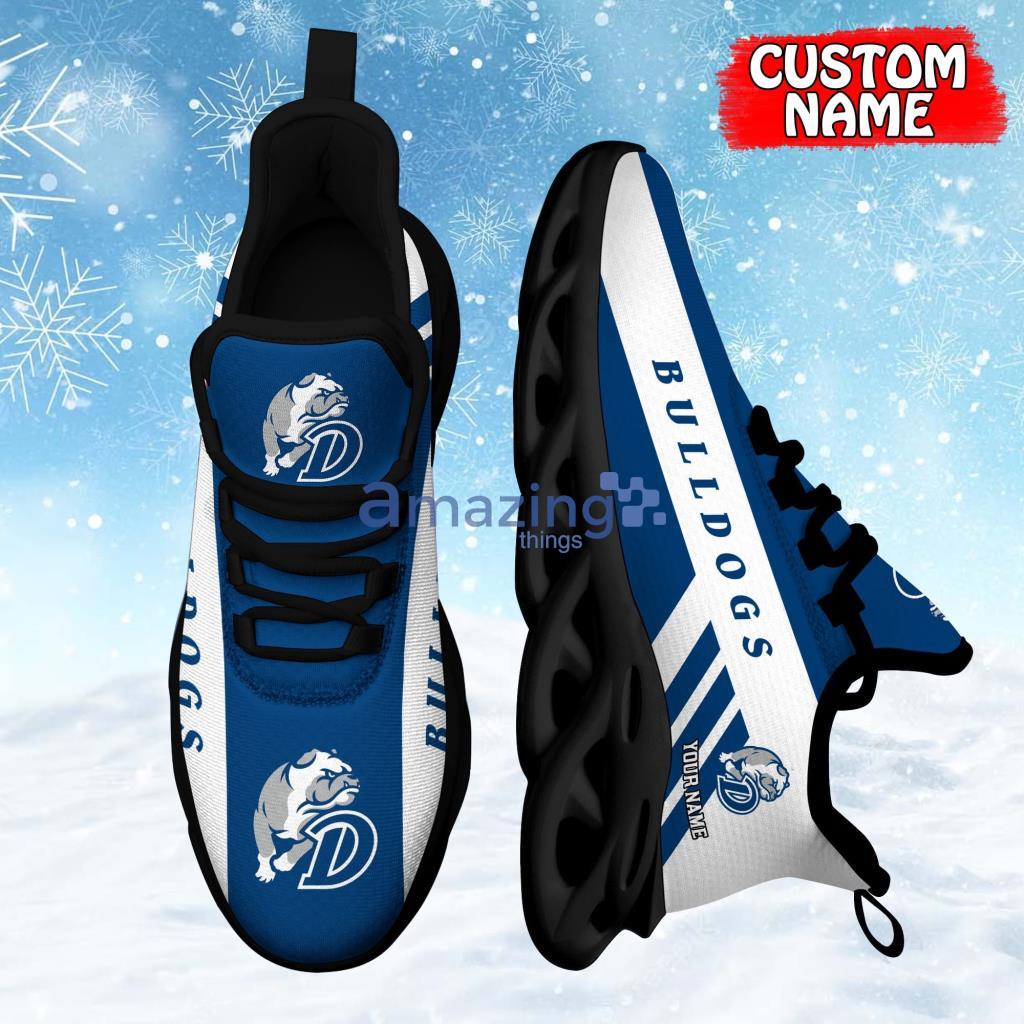 Custom Name NCAA Teams Drake Bulldogs Personalized Max Soul Shoes For Men And Women Product Photo 1