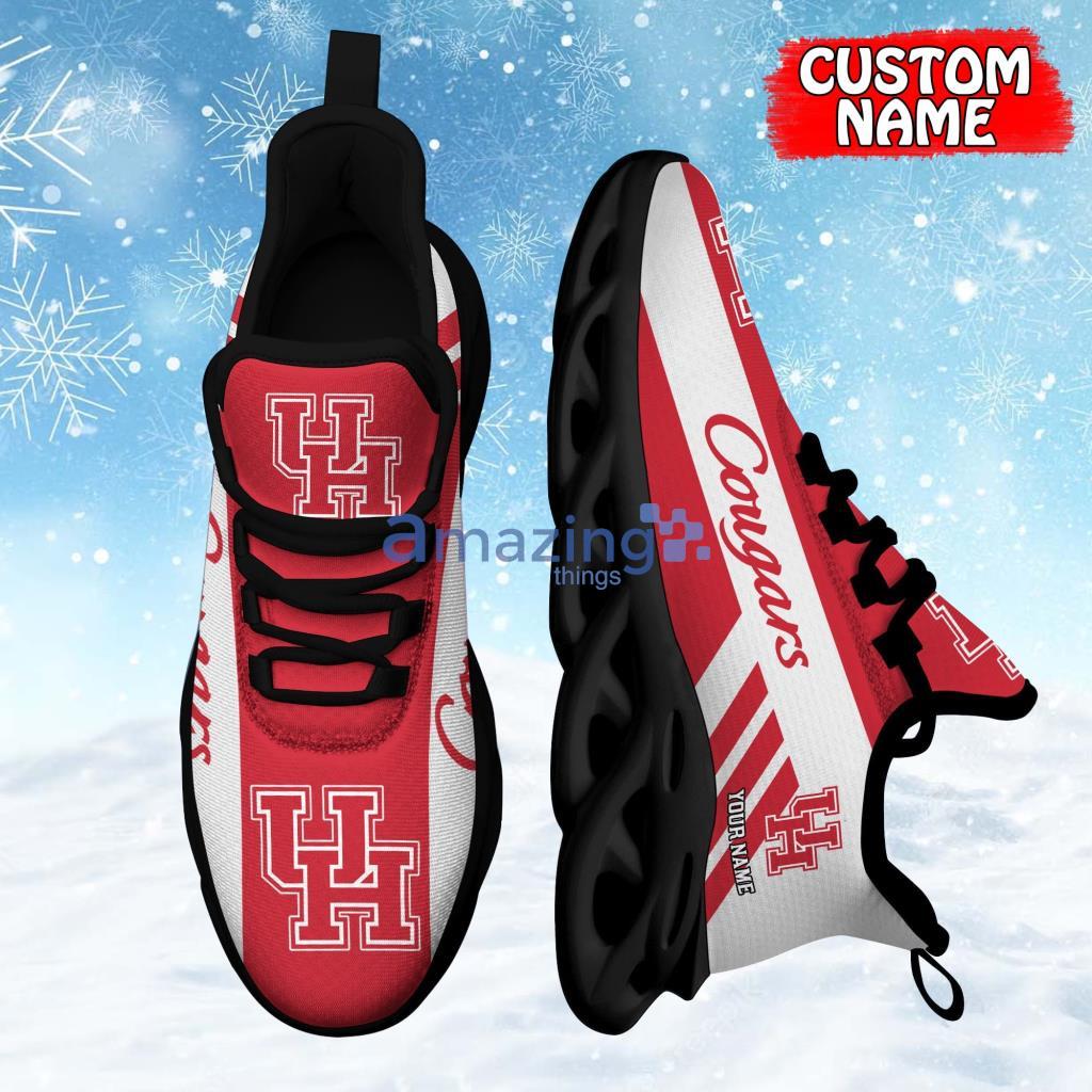 Custom Name NCAA Teams Houston Cougars Personalized Max Soul Shoes For Men And Women Product Photo 1