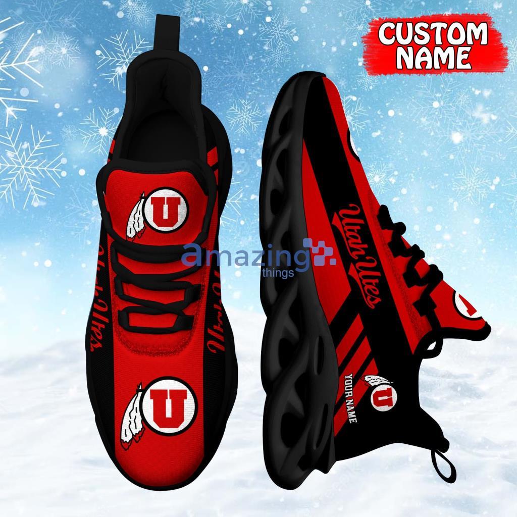 Custom Name NCAA Teams Utah Utes Personalized Max Soul Shoes For Men And Women Product Photo 1