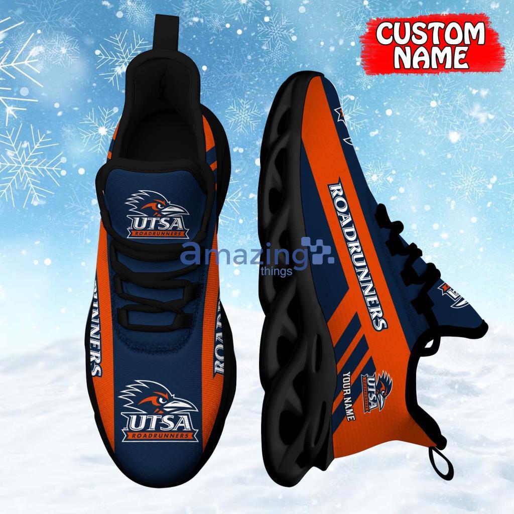 Custom Name NCAA Teams Utsa Roadrunners Personalized Max Soul Shoes For Men And Women Product Photo 1