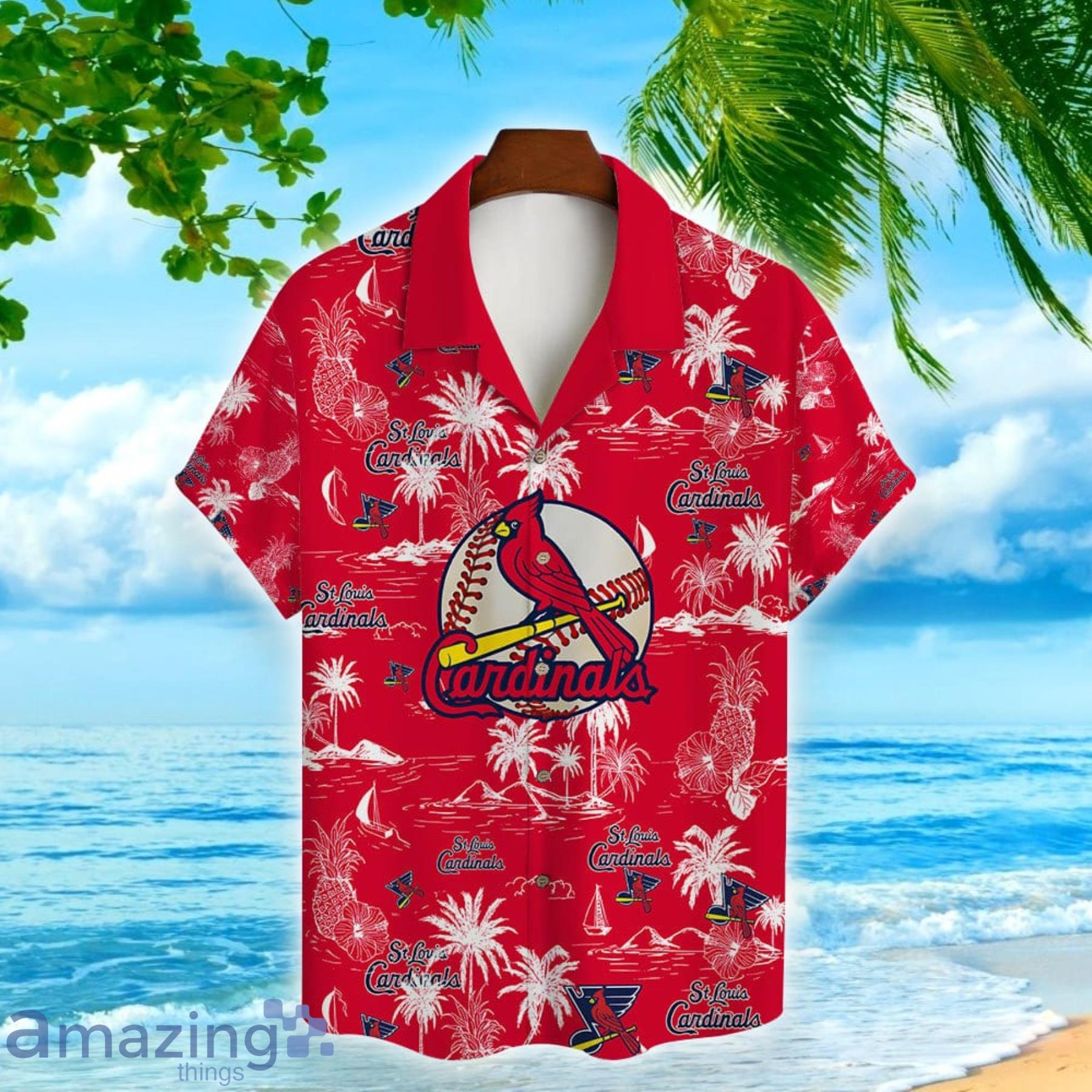 St. Louis Cardinals MLB Custom Name And Number Best Summer Gift Hawaiian  Shirt For Fans