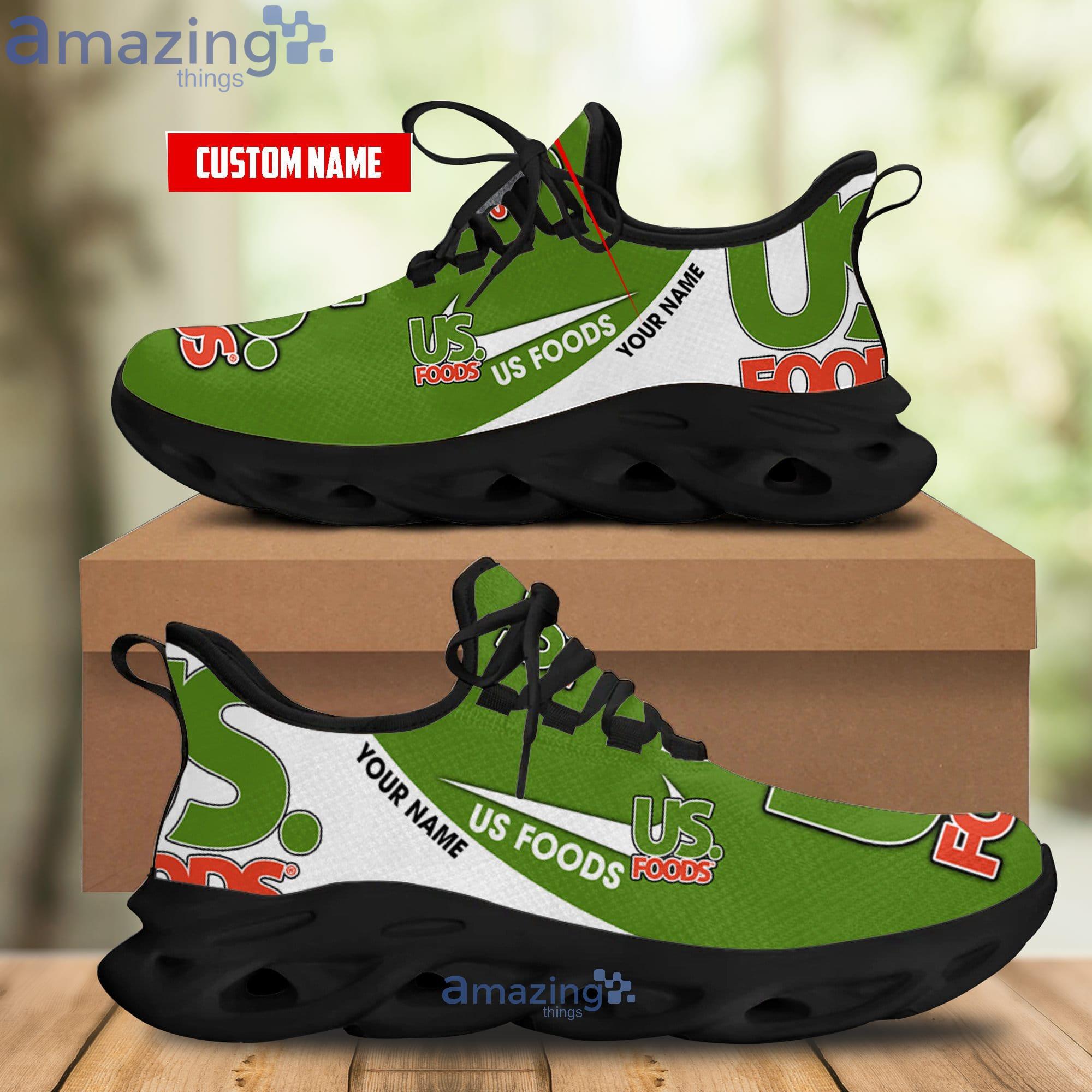 Custom Name Us Foods Max Soul Shoes New Trend Running Sneakers Product Photo 1