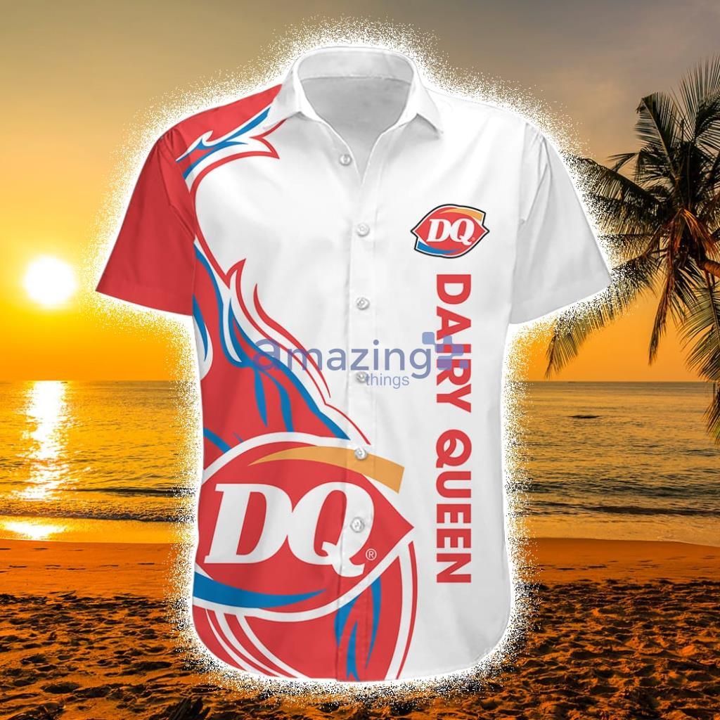Dairy Queen White Hawaiian Shirt Trending Summer For Men And Women Product Photo 1
