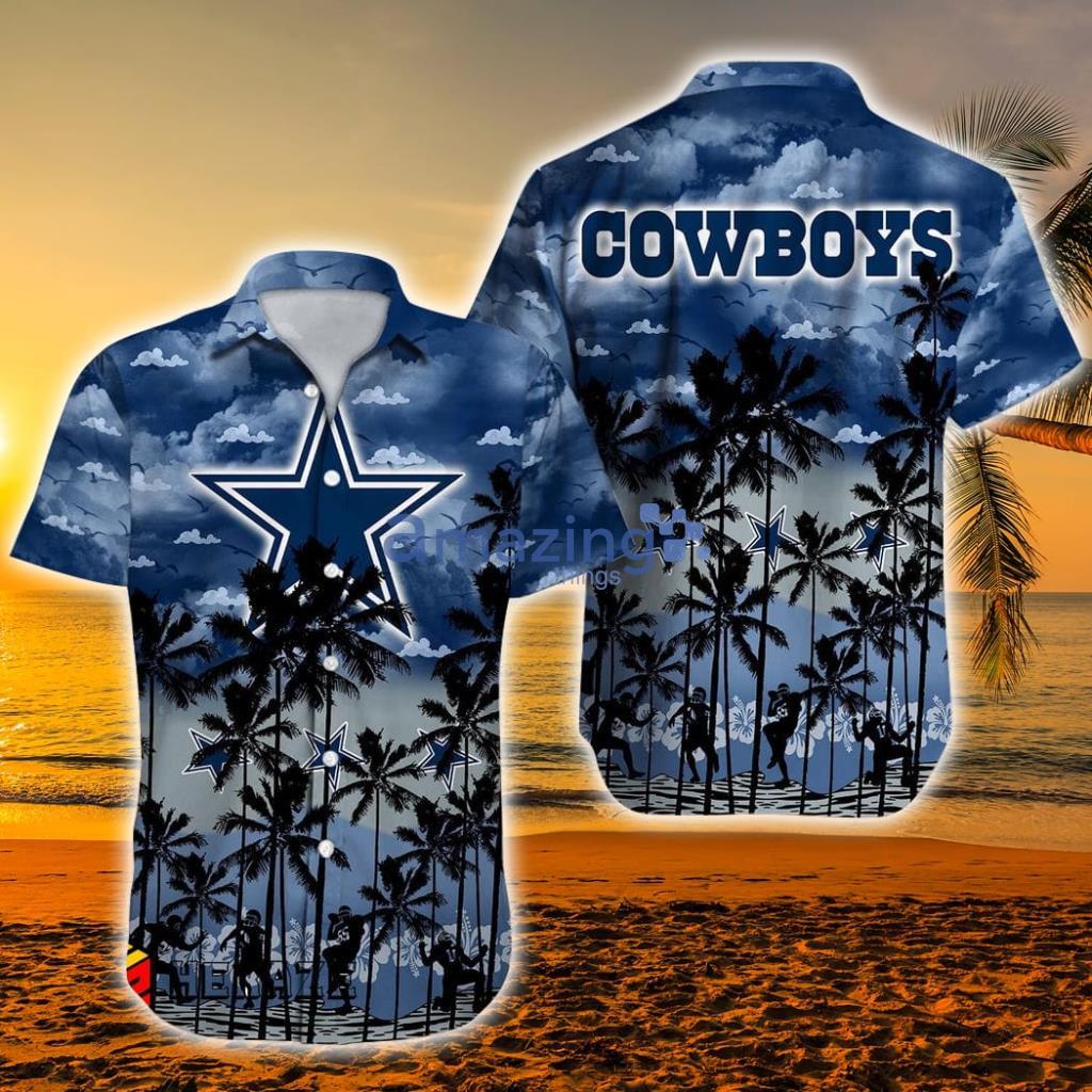 Nfl Dallas Cowboys Hawaiian Shirt American Flag Football Gift For Players -  Shibtee Clothing