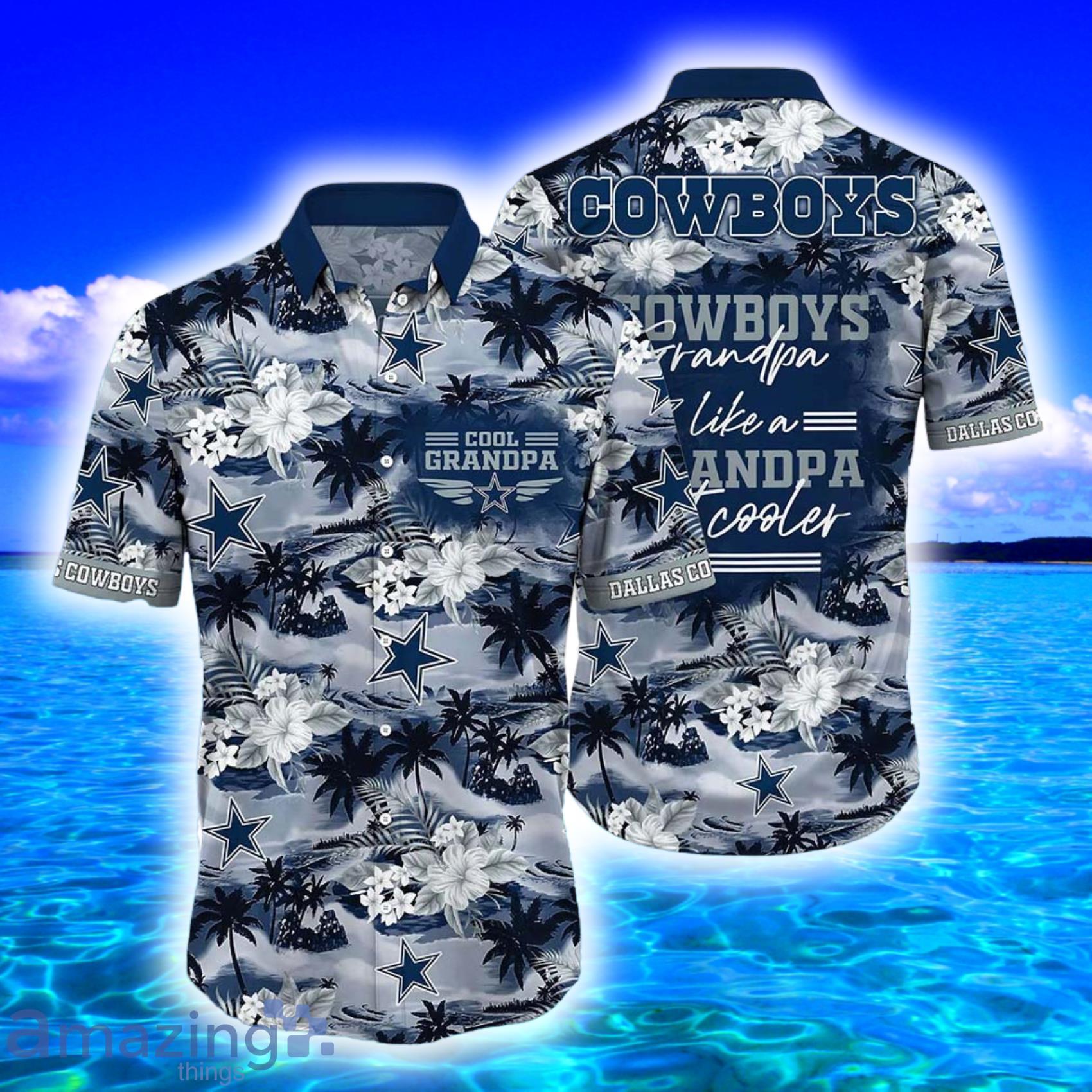 Dallas Cowboys Hawaiian Shirt For Grandparent New Dallas Cowboys