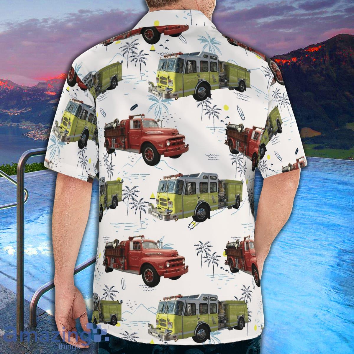 Dannemora Fire Department AOP Aloha Hawaiian Shirt And Beach Short image Dannemora Fire Department AOP Aloha Hawaiian Shirt And Beach Short Product Photo 4