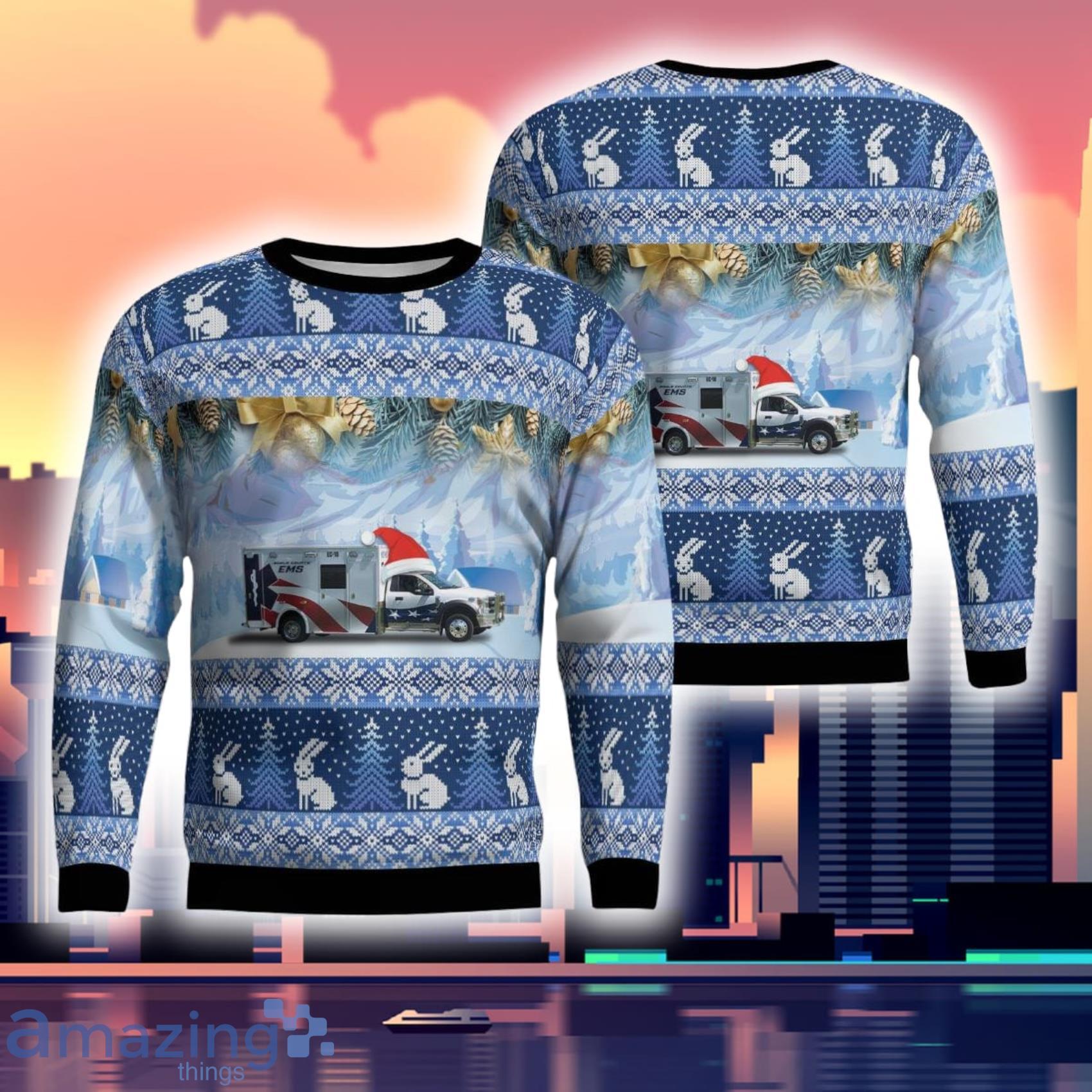 Danville Kentucky Boyle County Ems  Ugly Sweater Gift For Xmas Product Photo 1