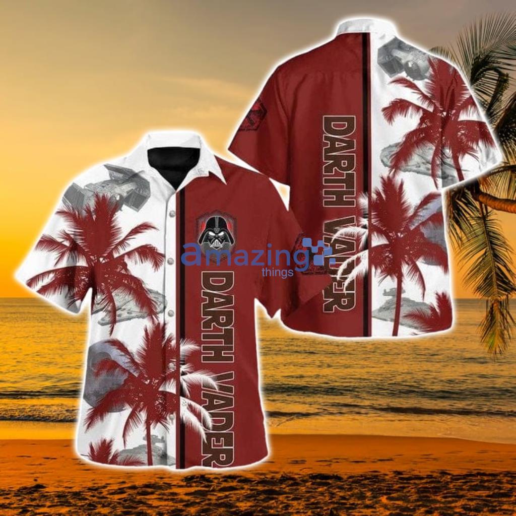 Darth Vader Palm Hawaiian Shirt For Men And Women Product Photo 1
