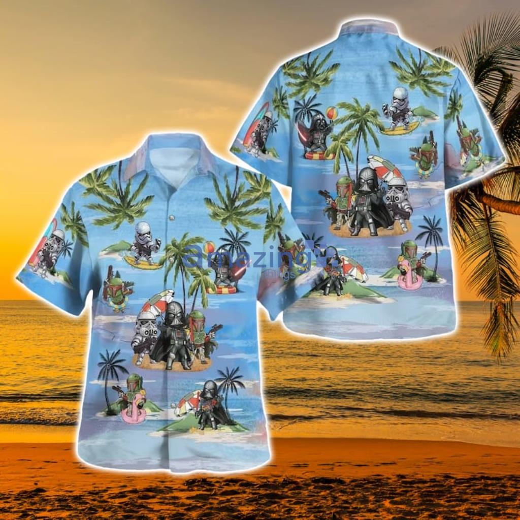 Darth Vader Stormtrooper Boba Fett Hawaiian Shirt For Men And Women Product Photo 1