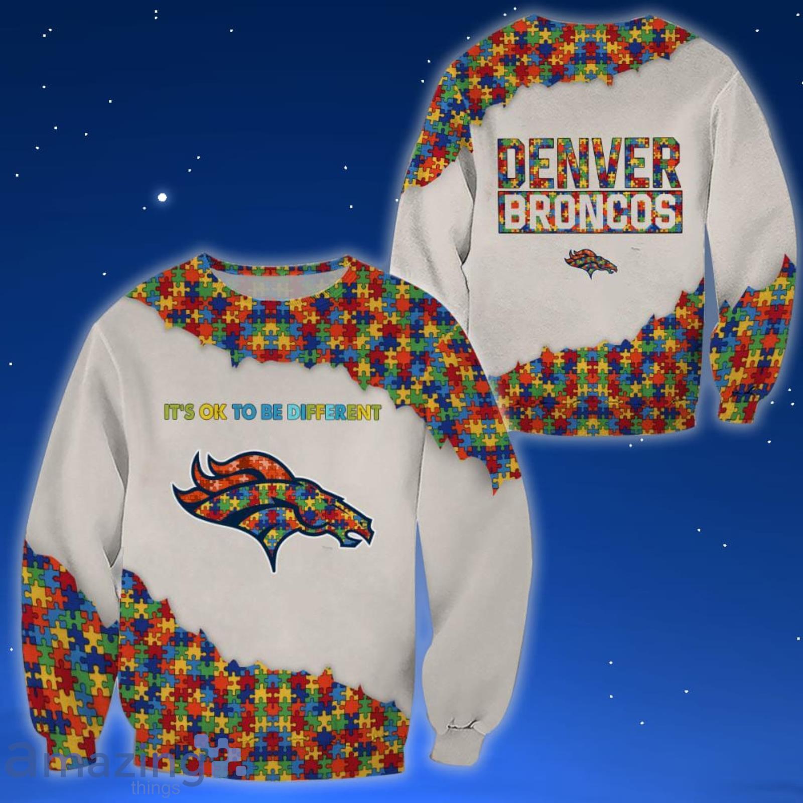 NFL Denver Broncos Hoodie 3D Gifts For Veterans Day