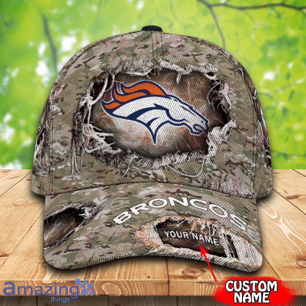 Denver Broncos Personalized NFL Skull Cap V3 3D Gift For Fans