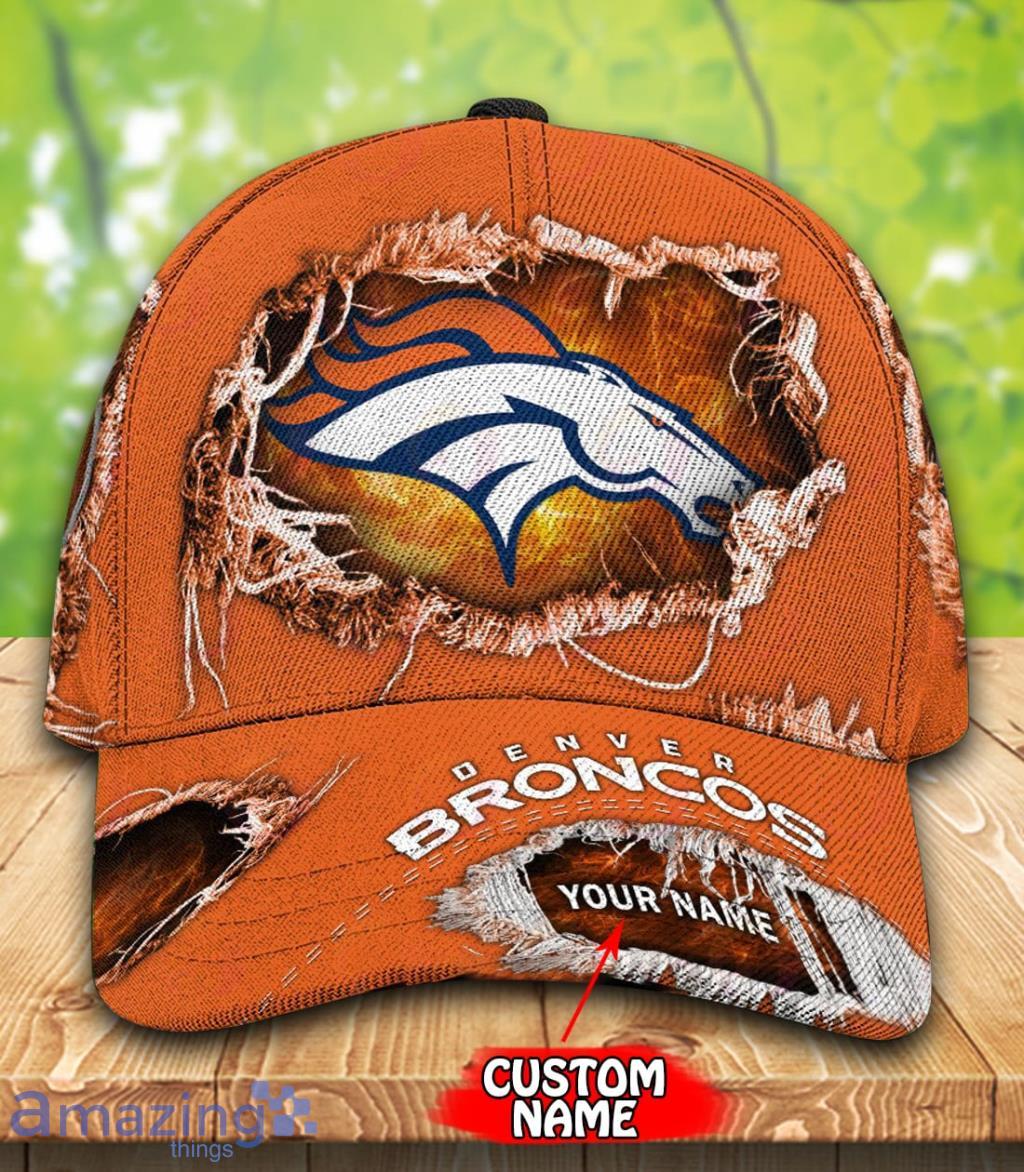 Personalized Name Denver Broncos NFL Custom Name 3D Baseball