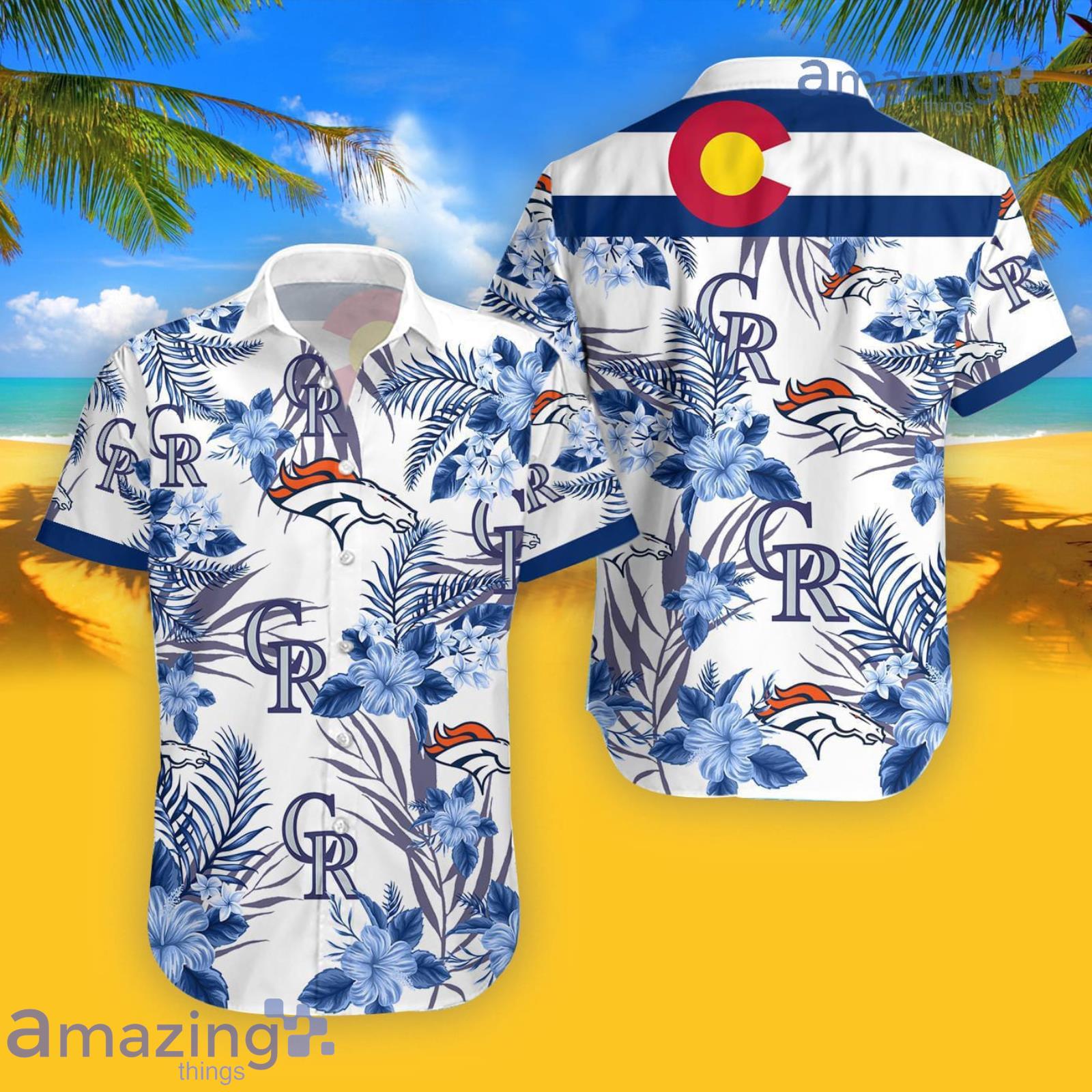 Denver Broncoscolorado Rockies Hawaiian Shirt For Men And Women Product Photo 1