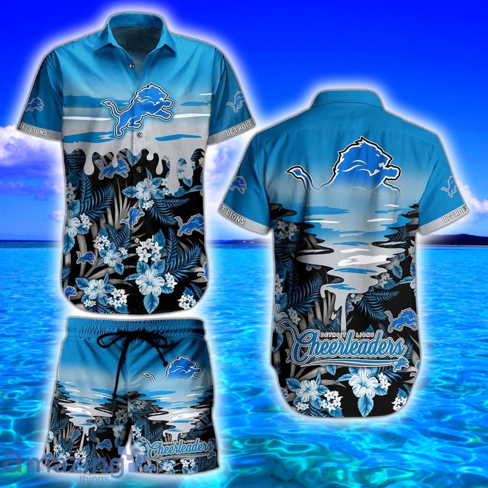 Detroit Lions NFL Custom Name Hawaiian Shirt For Men Women Special Gift For  Real Fans - Freedomdesign