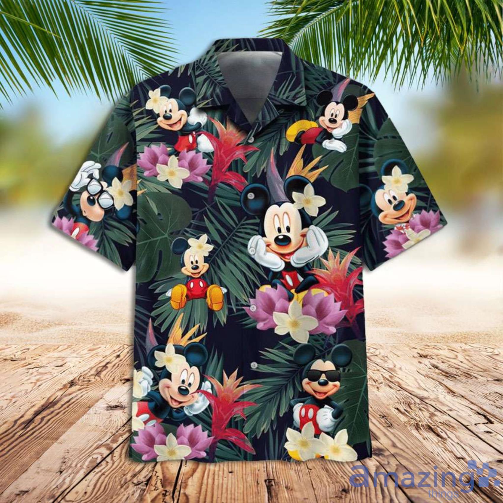 Disney Mickey Mouse Hawaiian Summer Shirt, Gifts For Men And Women