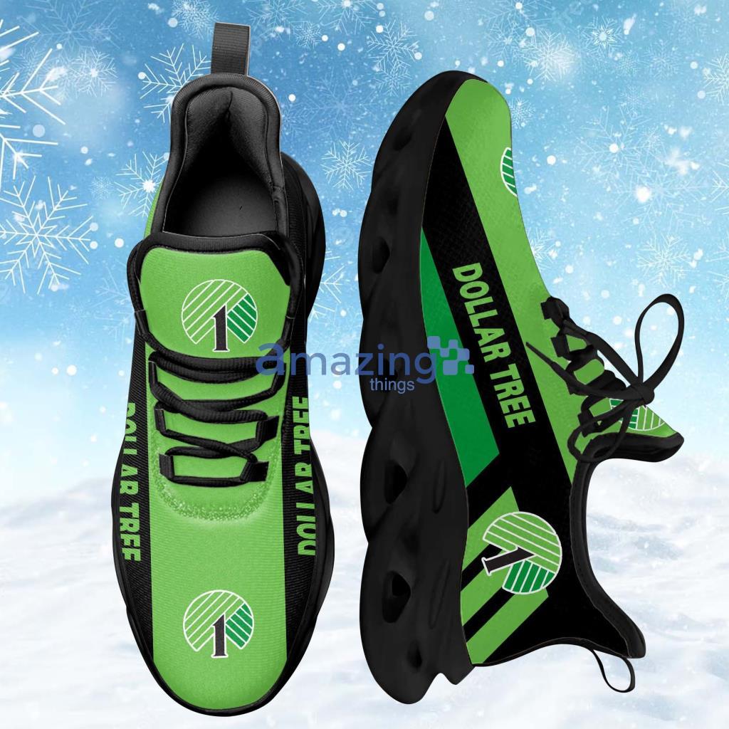 Dollar Tree Green Sneaker Max Soul Shoes Gift For Men And Women Product Photo 1