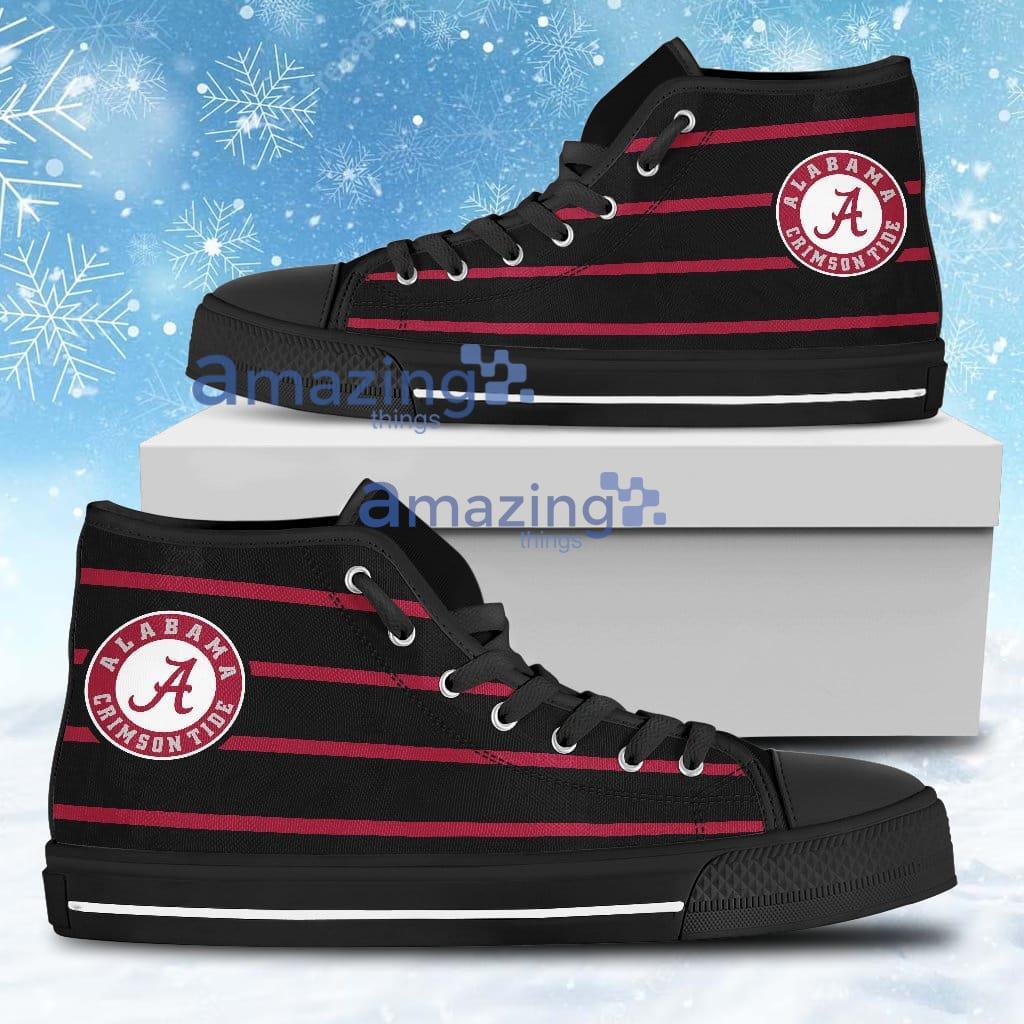 Edge Straight Perfect Circle Alabama Crimson Tide High Top Shoes - Edge Straight Perfect Circle Alabama Crimson Tide High Top Shoes Edge Straight Perfect Circle Alabama Crimson Tide High Top Shoes - Edge Straight Perfect Circle Alabama Crimson Tide High Top Shoes
