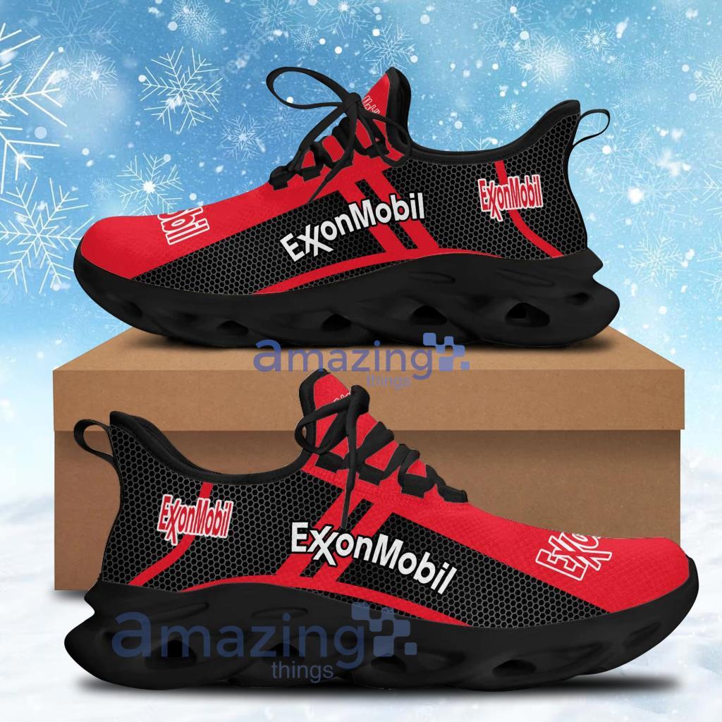 Exxonmobil Red And Black Max Soul Shoes Gift For Men And Women Product Photo 1
