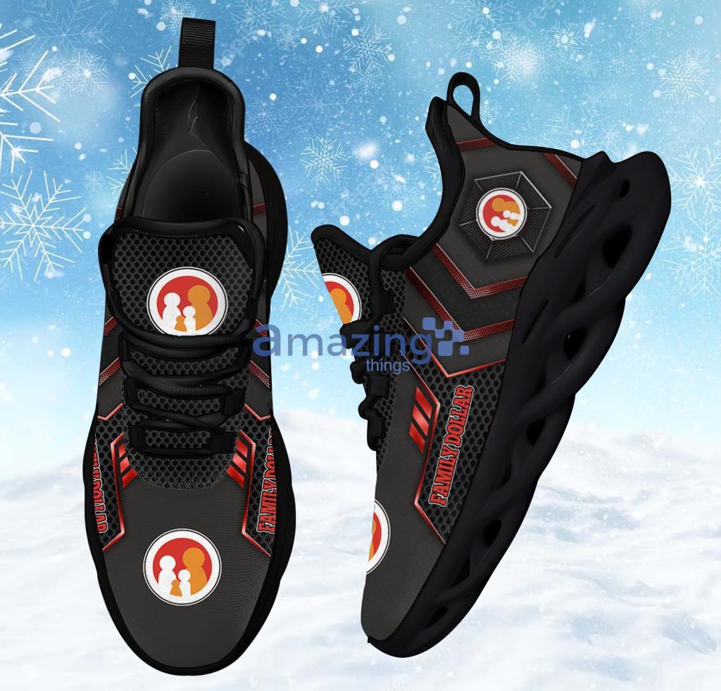 Family Dollar Logo Dark Grey Max Soul Shoes Gift For Men And Women Product Photo 1