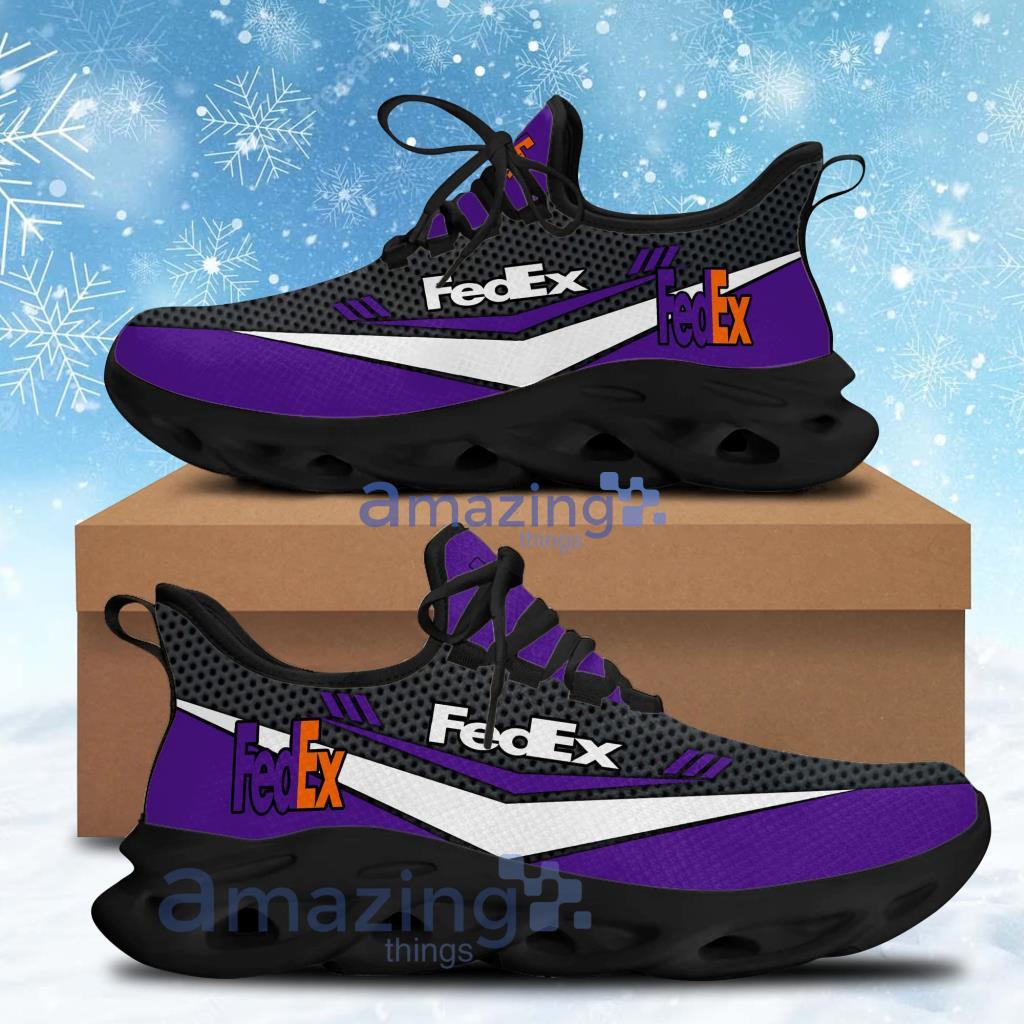 Fedex Logo Sneaker Running Max Soul Shoes Gift For Men And Women Product Photo 1