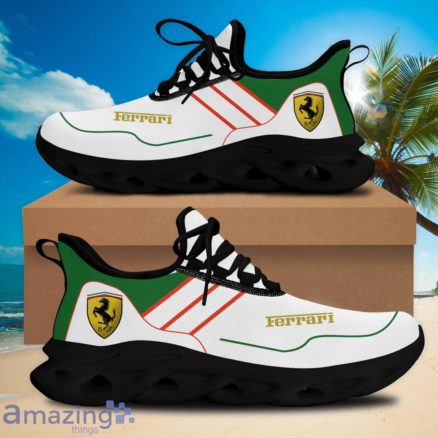 Ferrari Clunky Running Sneakers Max Soul Shoes For Men And Women image Ferrari Clunky Running Sneakers Max Soul Shoes For Men And Women Product Photo 2