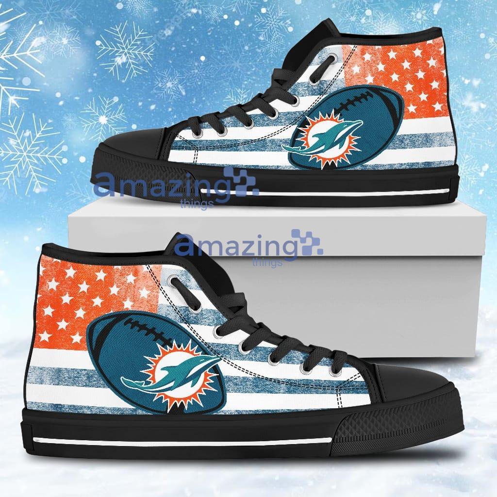 Flag Rugby Miami Dolphins High Top Shoes For Men And Women - Flag Rugby Miami Dolphins High Top Shoes For Men And Women Flag Rugby Miami Dolphins High Top Shoes For Men And Women - Flag Rugby Miami Dolphins High Top Shoes For Men And Women