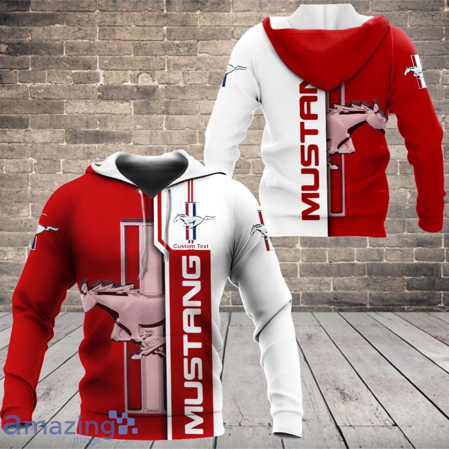 Ford Mustang 3D All Over Printed Custom Name T Shirt Sweatshirt Hoodie Bomber image Ford Mustang 3D All Over Printed Custom Name T-Shirt Sweatshirt Hoodie Bomber Product Photo 2